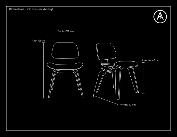 Silla LCW Style dinning – Arei Design & Deco