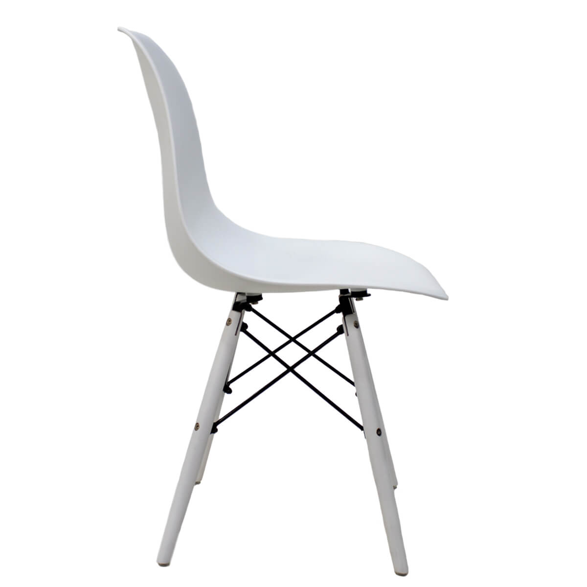 Silla Eames Style White Arei Design Deco