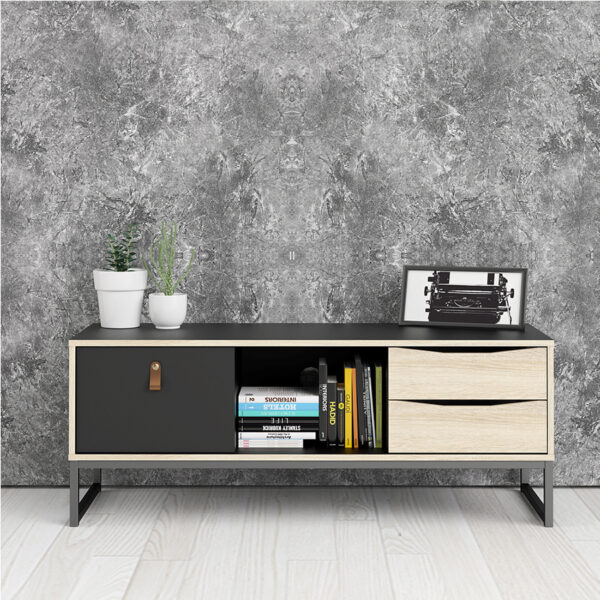 Mesa de TV Sterling Black