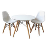 Eames kids pack - mesa + 2 sillas