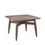 Mesa Comedor Cuadrada Maxxwel Espresso 114X114 CM