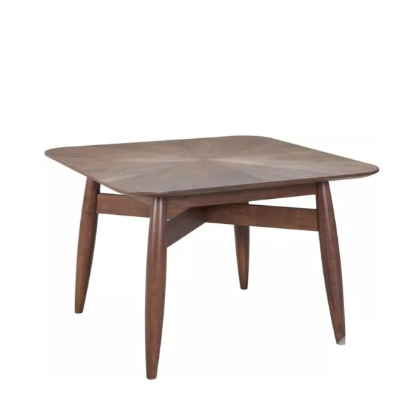 Mesa Comedor Cuadrada Maxxwel Espresso 114X114 CM