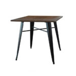 Mesa Tolix Style Madera Dinning