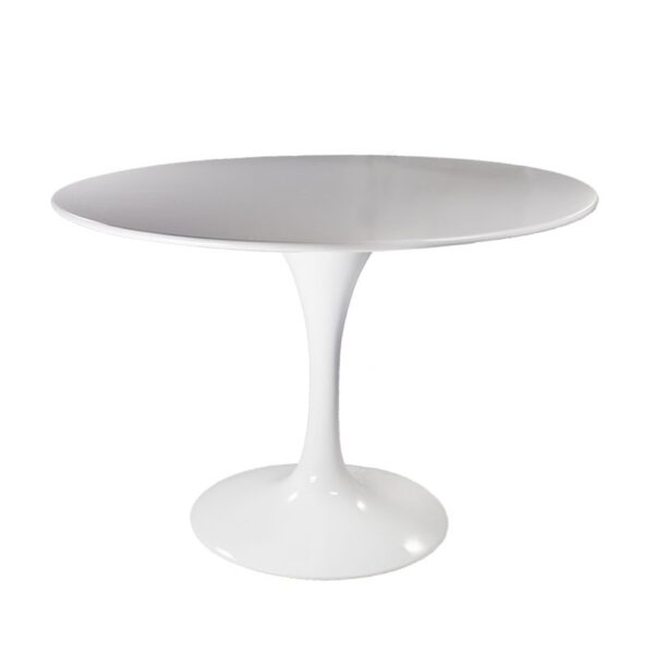Mesa Comedor Redonda Tulip Style cubierta de MDF