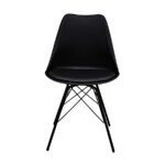 Silla Eames Gray Metal