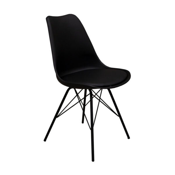 Silla Eames Gray Metal