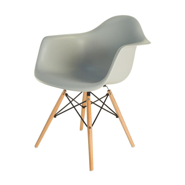 Eames Pack - Comedor 120cm + 4 Sillas Eames Style Con Brazo