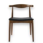 Silla Elbow CH20 Style | Tapizada | Madera Solida de Haya | Réplica de Hans Wegner | Diseño Danés Clásico