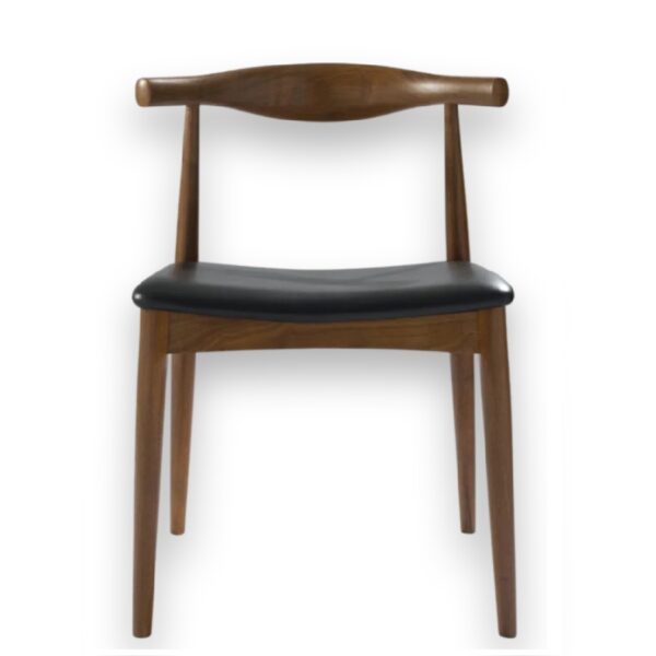 Silla Elbow CH20 Style | Tapizada | Madera Solida de Haya | Réplica de Hans Wegner | Diseño Danés Clásico