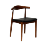 Silla Elbow CH20 Style | Tapizada | Madera Solida de Haya | Réplica de Hans Wegner | Diseño Danés Clásico
