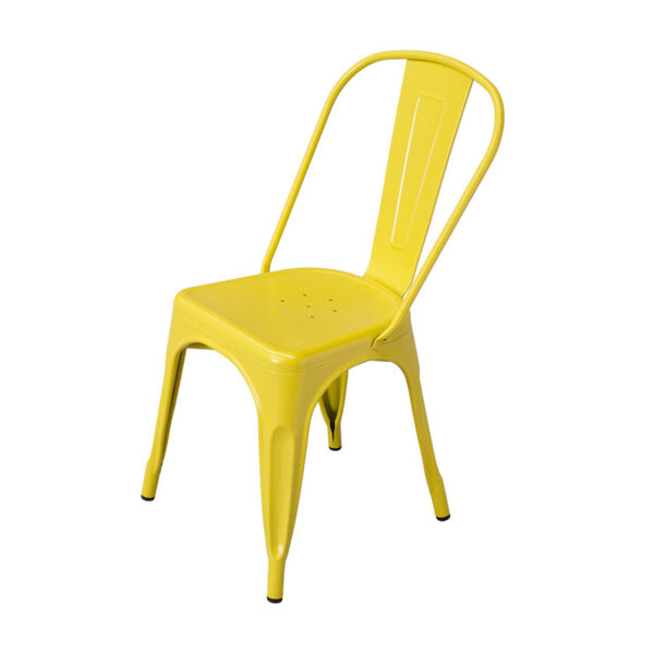 Silla Tolix Style (amarillo)