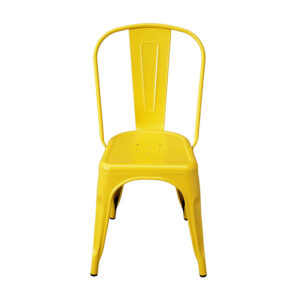 Silla Tolix Style (amarillo)