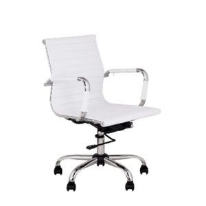 Silla de Oficina Eames Aluminium Group Style Economic – P448 – WH