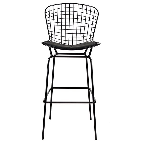 Banco Bertoia Style Negro