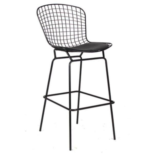 Banco Bertoia Style Negro