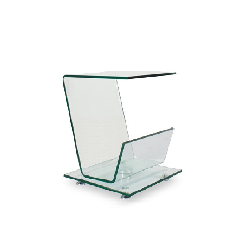 Mesa Lateral Onda Transparente