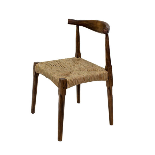 Silla Wegner Elbow CH20 Style Nogal - Tejida