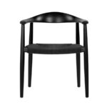 Silla Wegner PP503 Style | Asiento tejido | Madera de Haya | Diseño Clásico