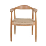 Silla Wegner PP503 Style Tejida Madera de Haya