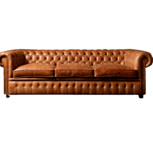 Sillón Chesterfield Capitoneado 100% Cuero