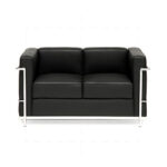 Sillon Le Corbusier LC2 2 Plazas Cuero Premium