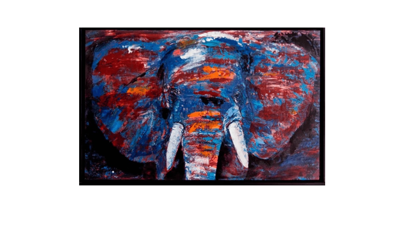 Cuadro Color Elephant