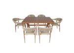 Mesa Comedor  Rectangular Exterior Roterdam 150x90