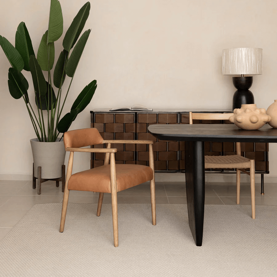 Silla Ferruz en un living