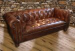 Sillón Capitone Loveseat  Chesterfield - 100% Cuero