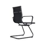 Silla Oficina Estilo Eames Base Trineo Black