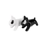 Set Cerámica salero y pimentero yin yang dogs