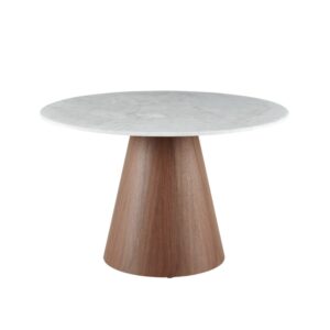 Mesa Comedor redonda  120 cm Siena cubierta de Ceramica