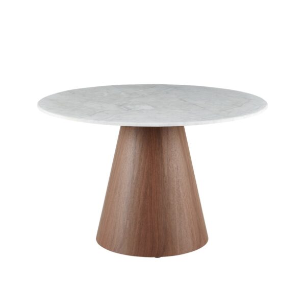 Mesa Comedor redonda  120 cm Siena cubierta de Ceramica