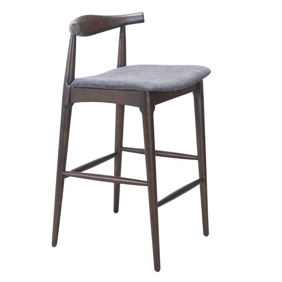 Banco Elbow CH20 Tapizado Gris – Z110514