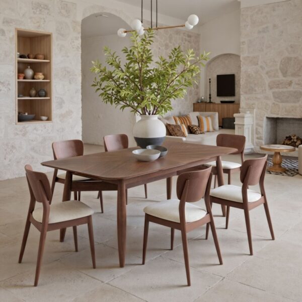 Mesa Comedor Rectangular Maxxwel Espresso 198X100 cm