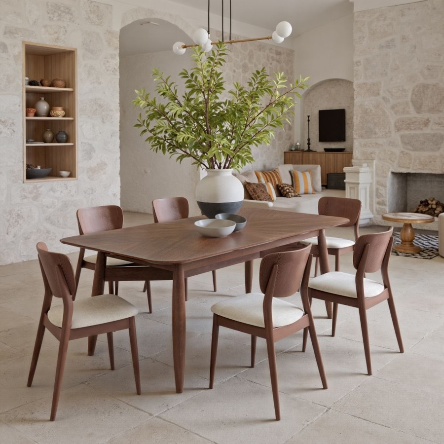 Mesa Comedor Rectangular Maxxwel Espresso 198X100 cm – Z110506 – mood