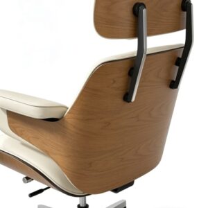Silla Oficina estilo Eames Lounge Ejecutiva – P210-WH BACK ZOOM