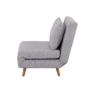 Sofá Cama Individual Sillón Cama Plegable Tapizado Lateral 2 – P549