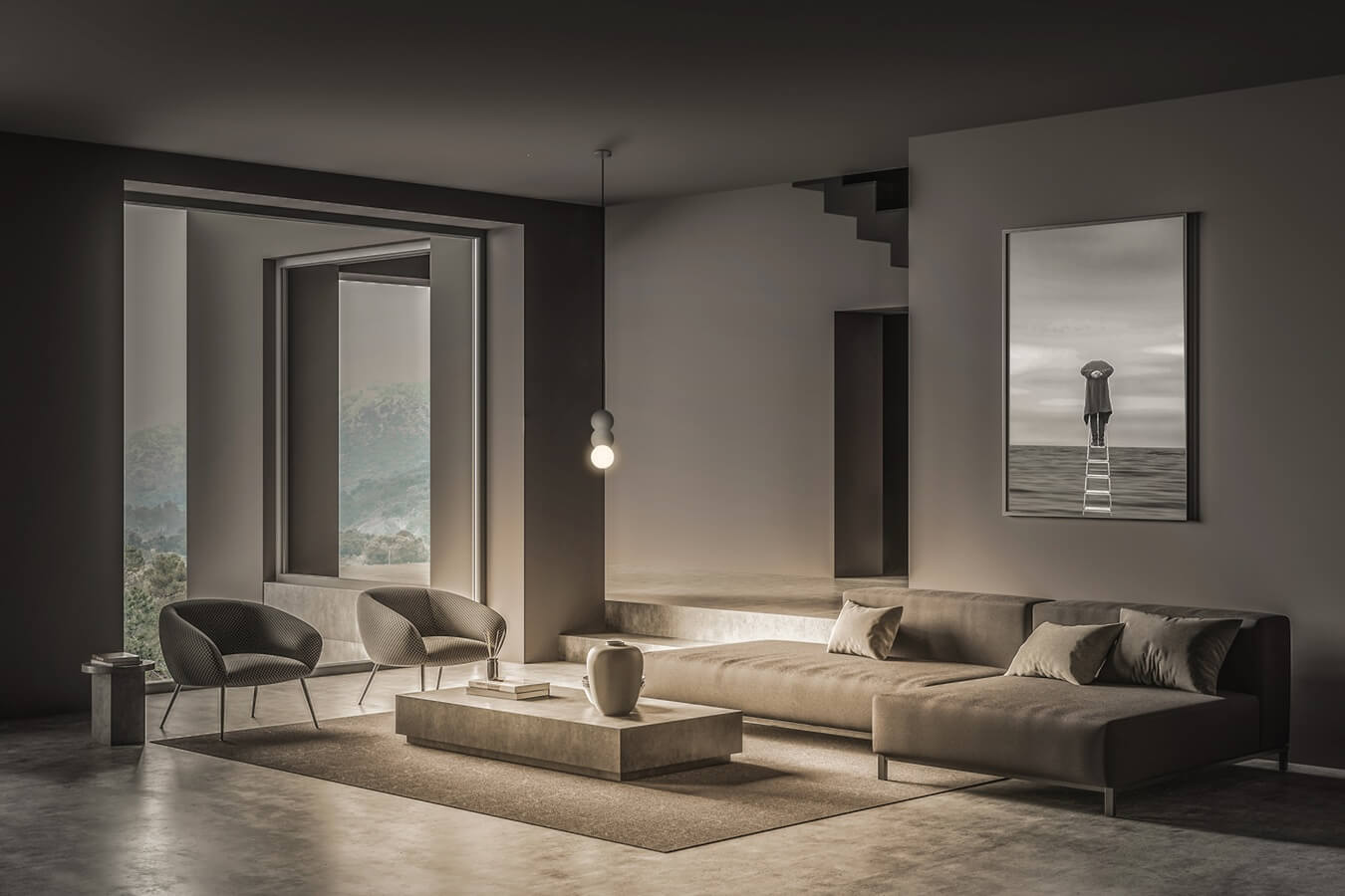 ILUEURESF21CMCG Render Encendido Cálido
