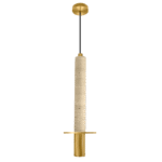Lampara de techo ajustable piedra Dorada ILD3