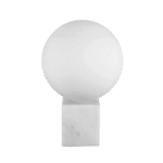 Lampara para muro - marmol blanco MBCR