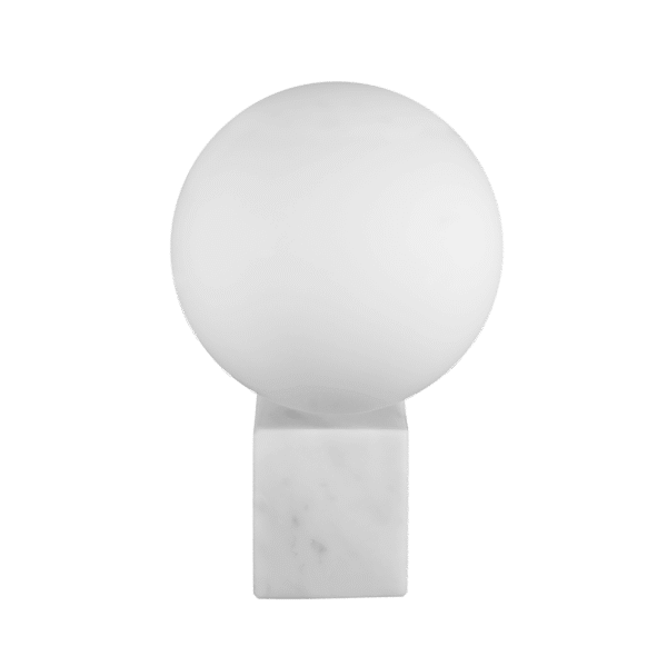Lampara para muro - marmol blanco MBCR