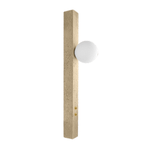 Lampara para muro - piedra Travretino 91TB
