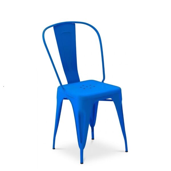 Silla Tolix Style (rojo) | Fabricada en metal | Diseño industrial | Xavier Pauchard | Silla Aplilable | Restaurantes y Hoteles