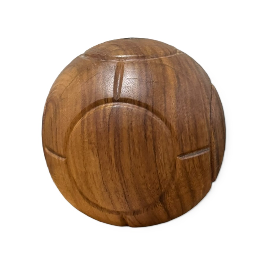 Balón de Futbol Madera Solida
