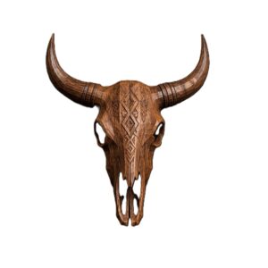 Cabeza de Toro XL Madera Solida