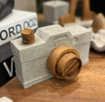 Cámara con Madera Concret