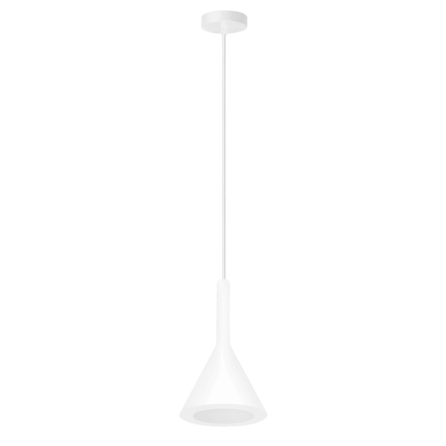 Lámpara de Techo Ajustable en Yeso Blanco 6YWP