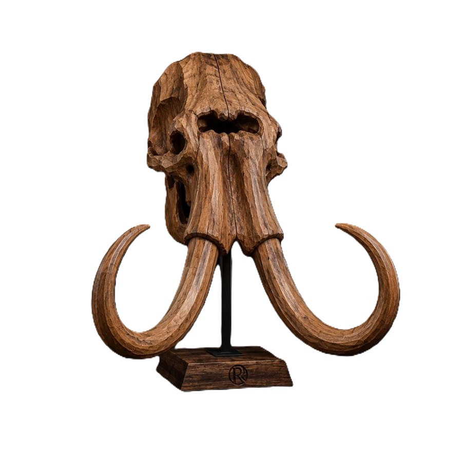 Mamut Craneo XL Madera Solida