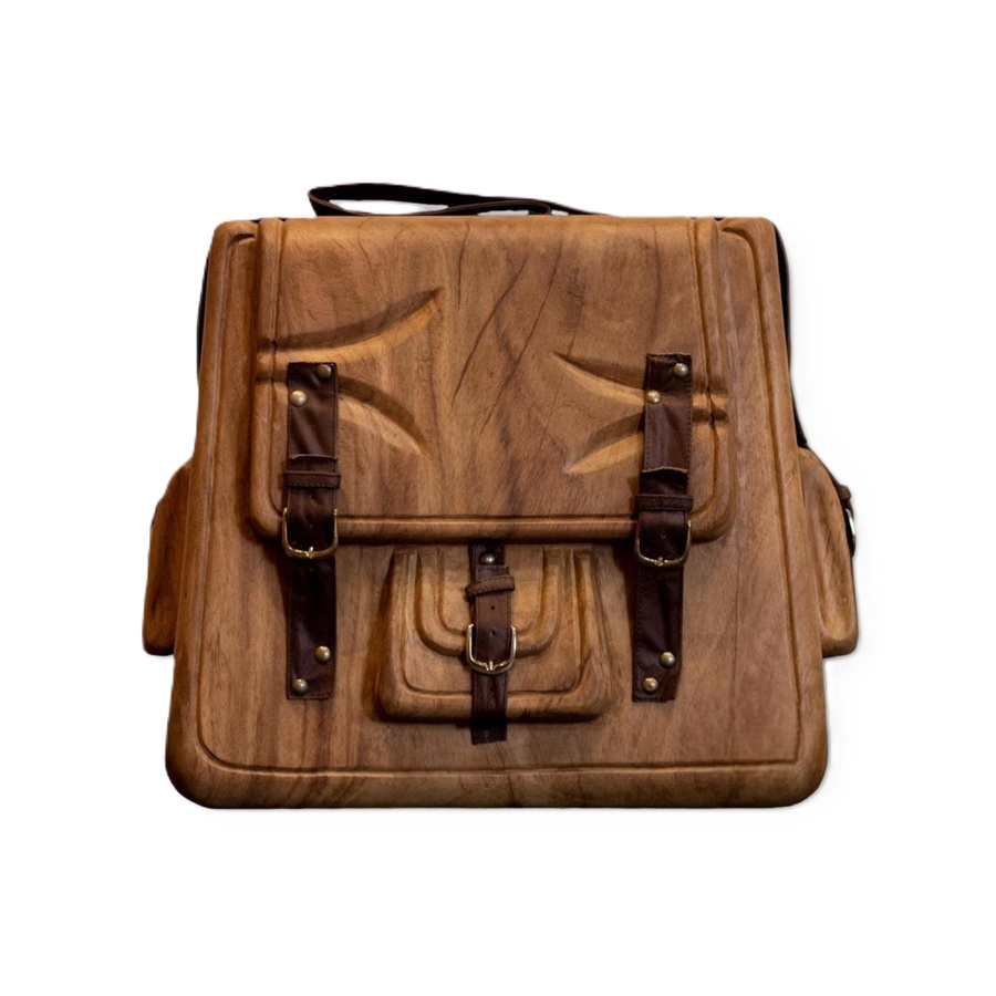 Mochila Business Madera Solida